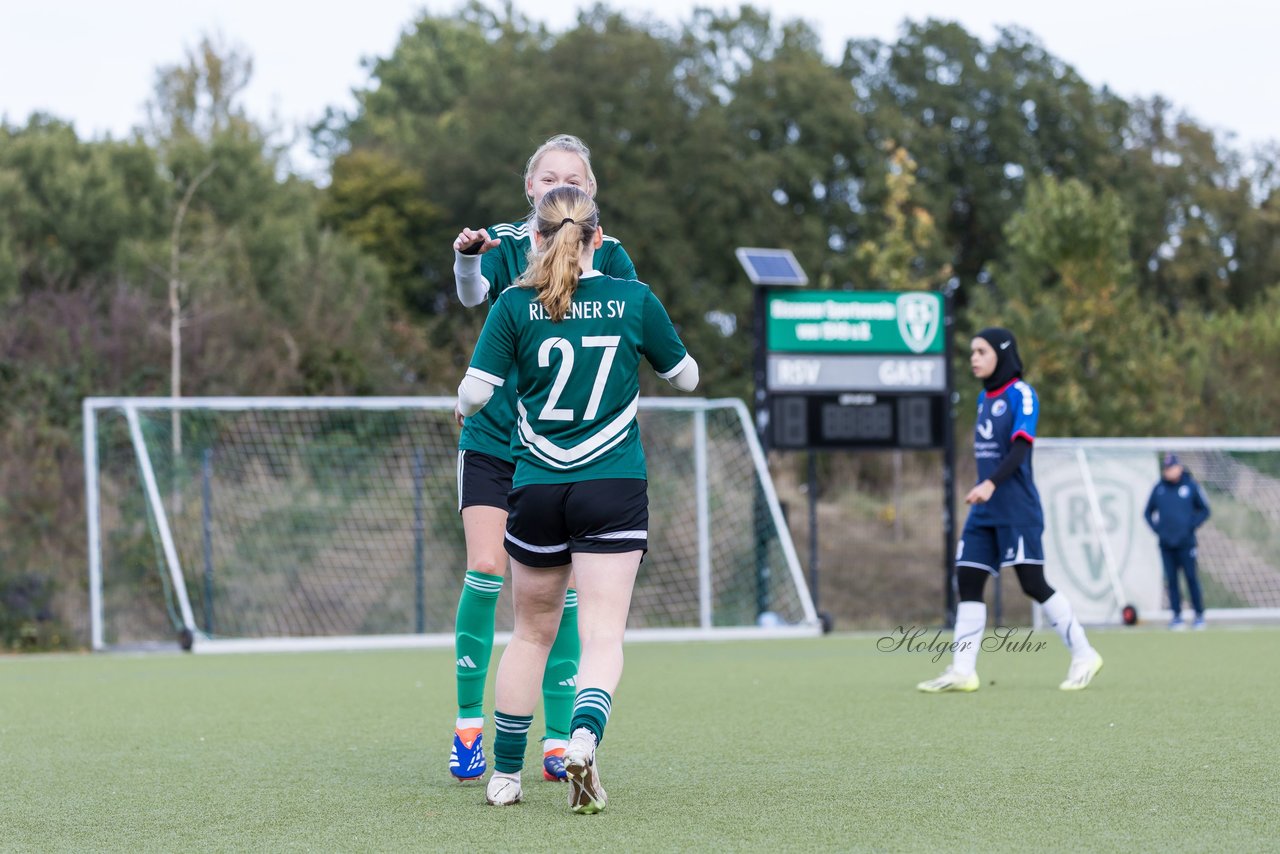 Bild 332 - wU19 Rissener SV - VfL Pinneberg : Ergebnis: 9:1